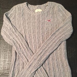 Medium grey Hollister sweater